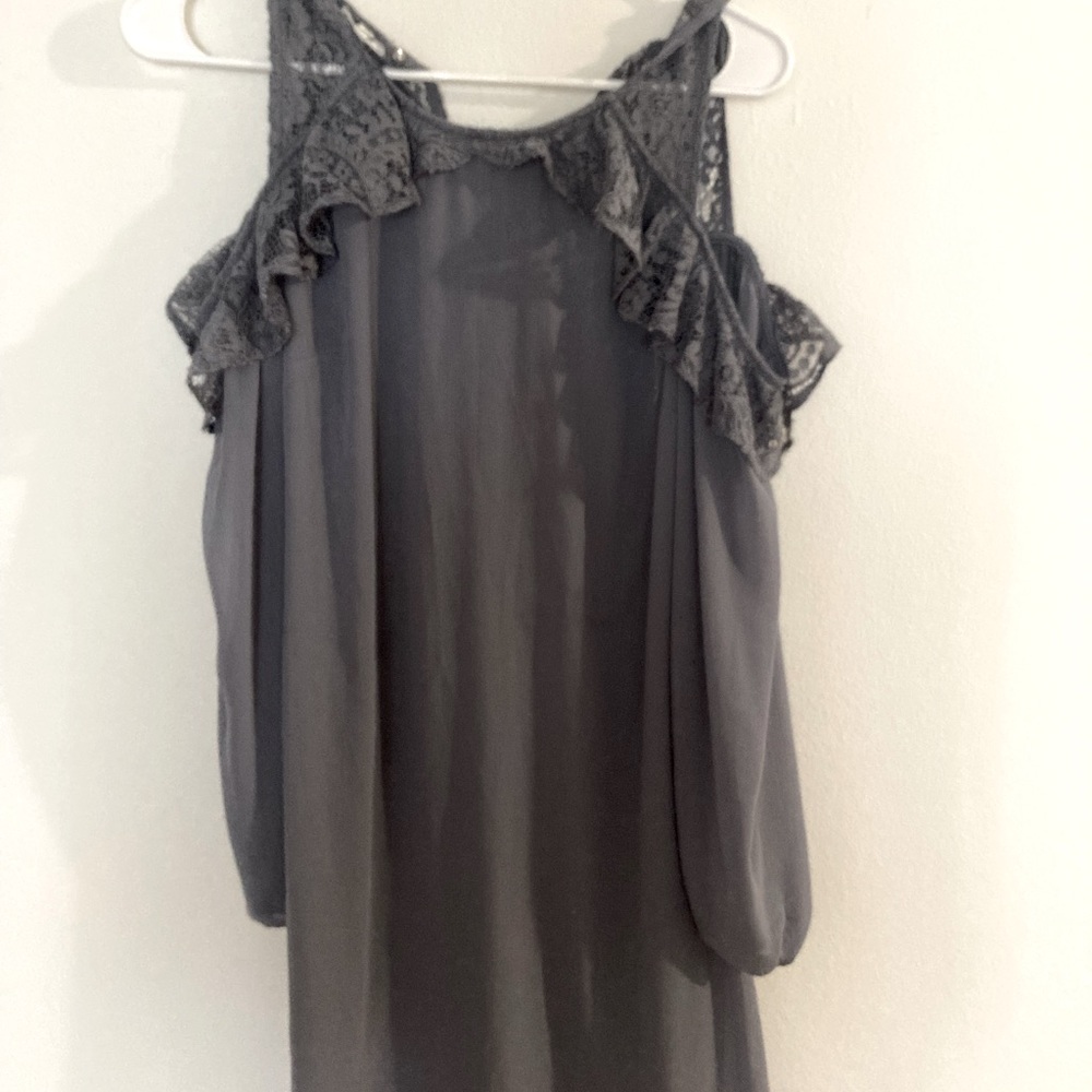 City grey dress
